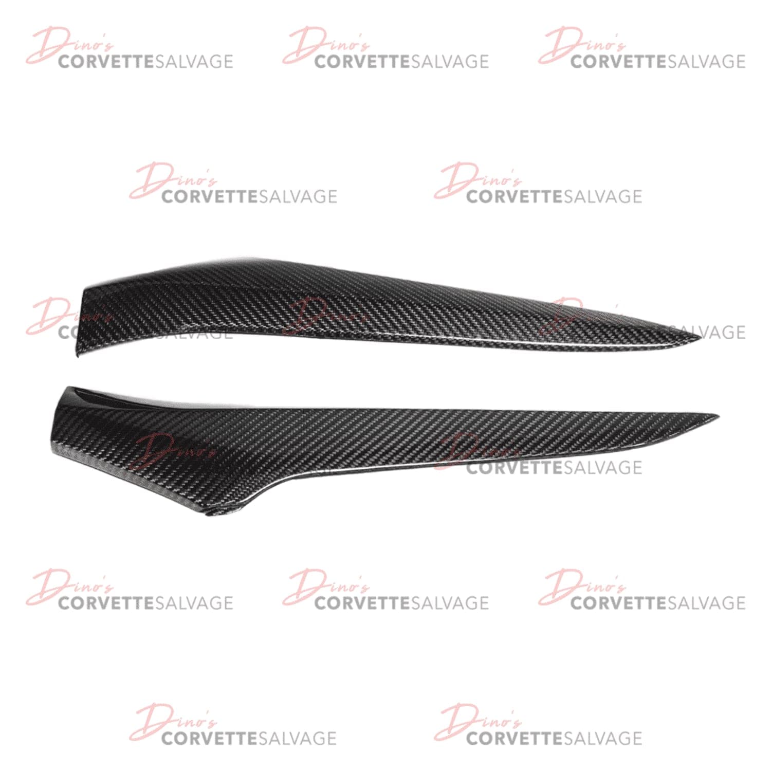 C8 New E-Ray, Z06 Carbon Fiber Door Scoop Set 2023-2024