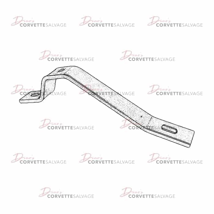 C1 Used Rear Bumper Inner Bracket 1958-1960