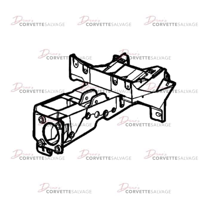 C6 Used Steering Column Bracket 2005-2013
