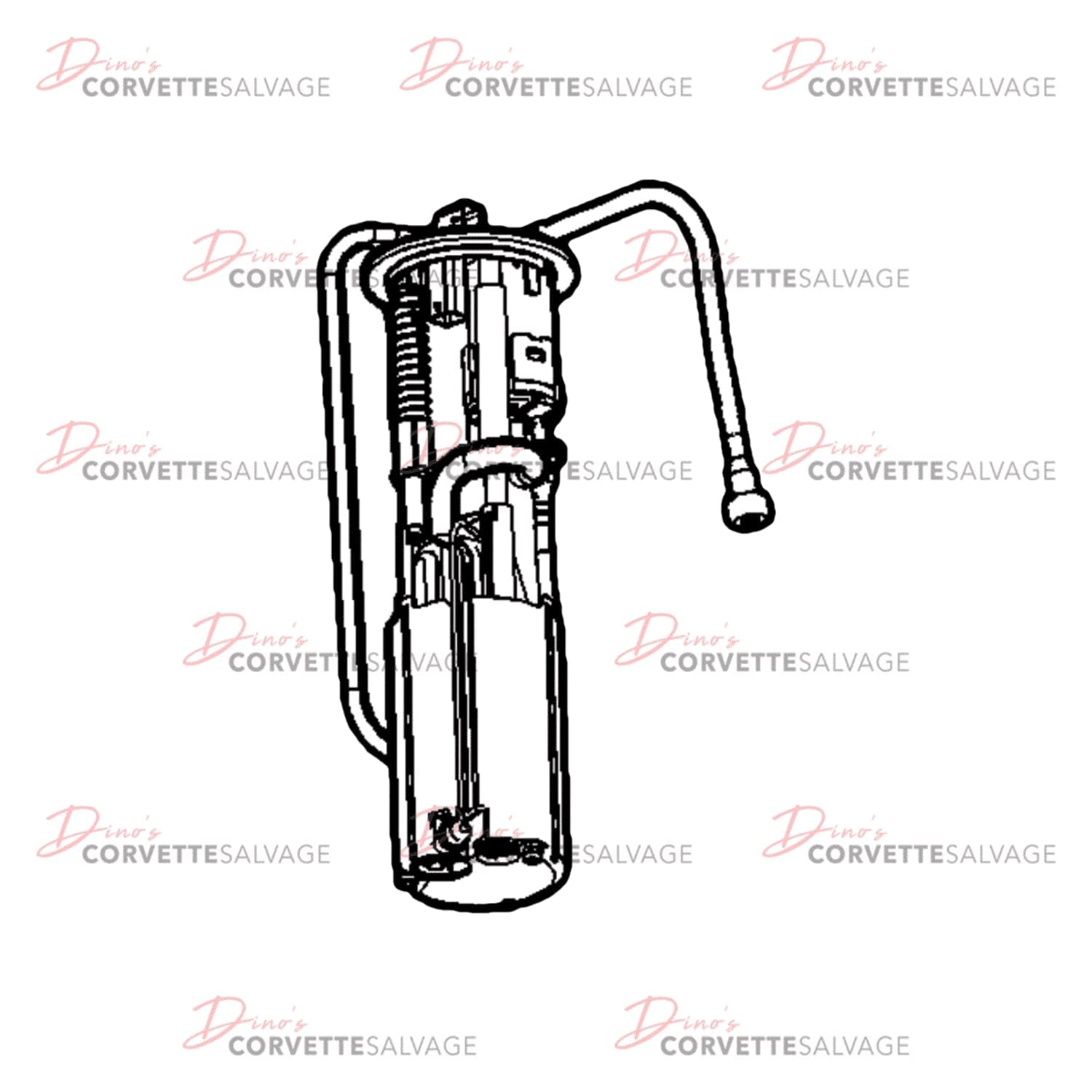 C6 Used ZR1 Fuel Tank Fuel Pump Module with Fuel Level Sensor 2009-2013