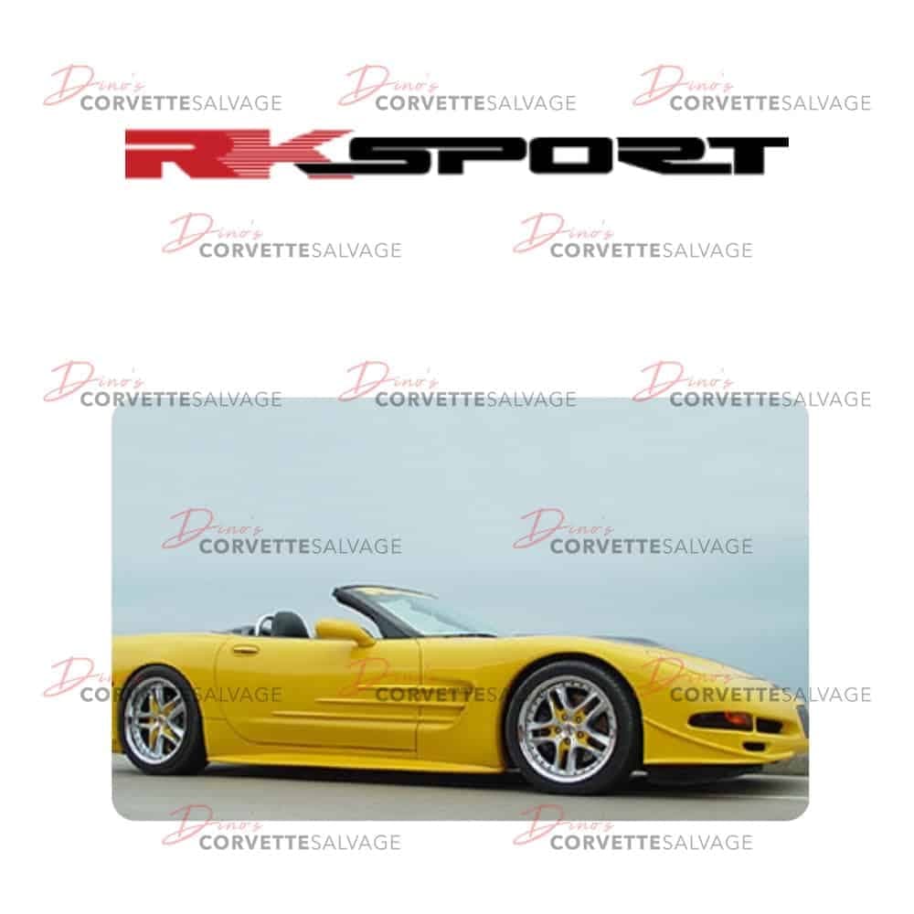 C5 New RKSport Lower Side Skirt Set 1997-2004