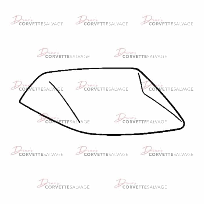 C4 Used Rear Compartment Lift Window 1984-1996
