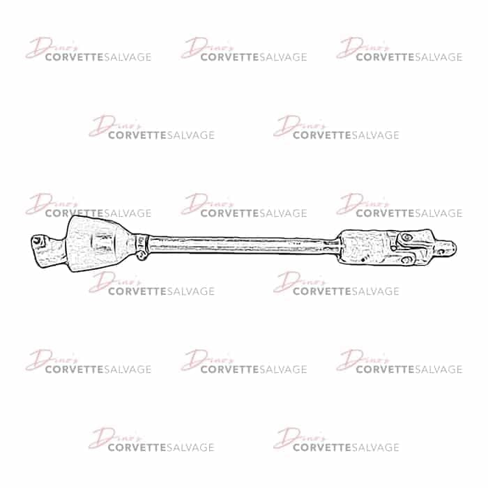C5 Used Power Steering Gear Coupling Shaft 1997-2004