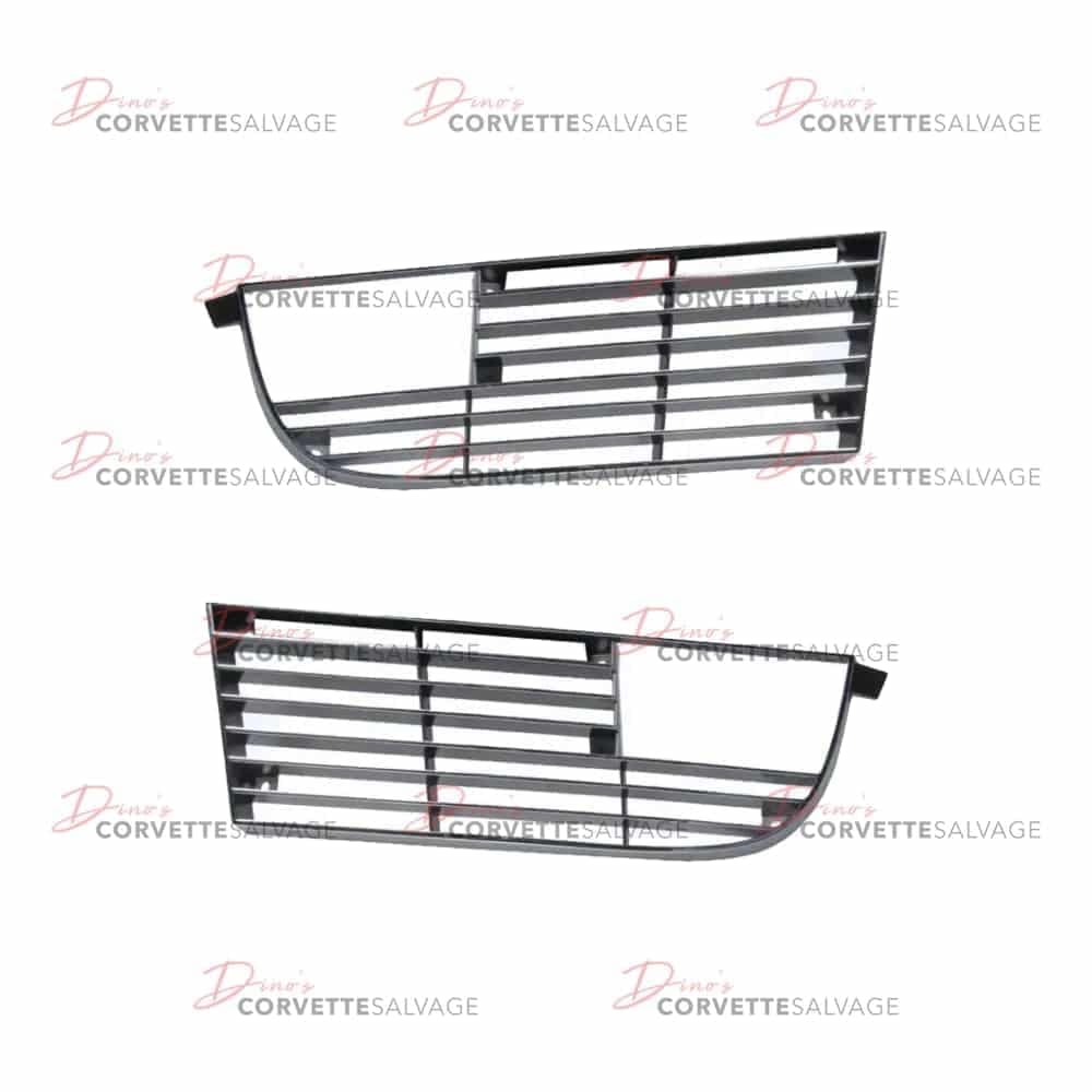 C3 New Side Grille with Chrome Edge 1973