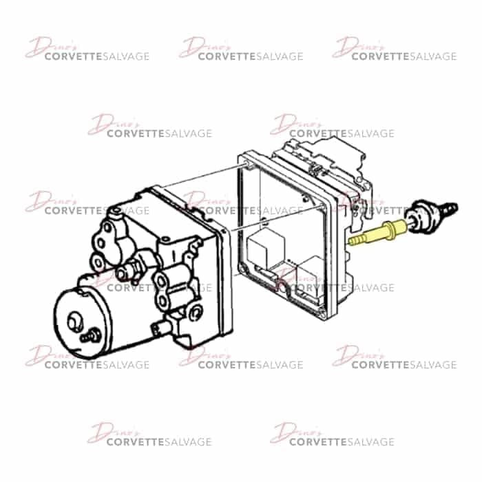C5 Used Brake Pressure Modulator Valve Bolt 1997-2004
