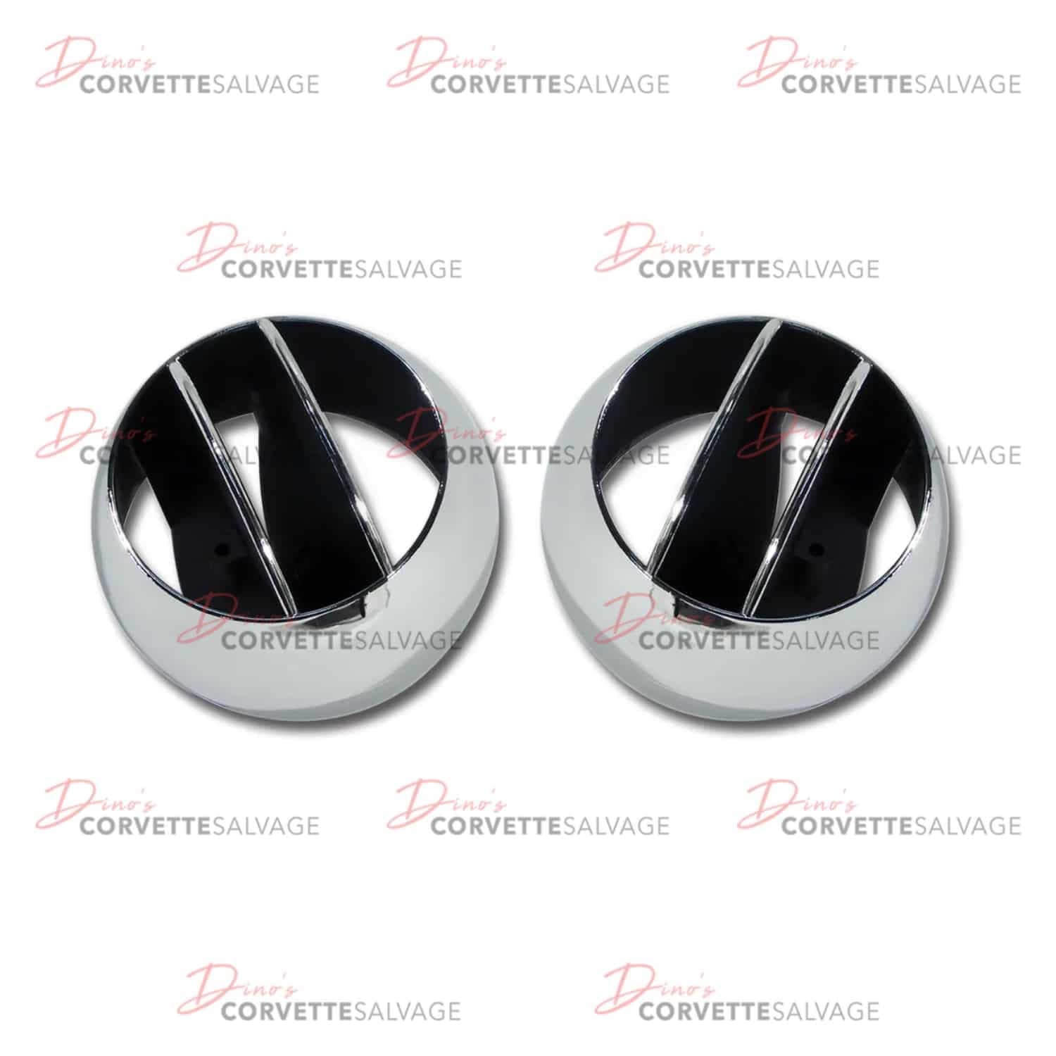 C3 New Vent Deflector Kit (2 Balls, 4 Seals) 1968-1977