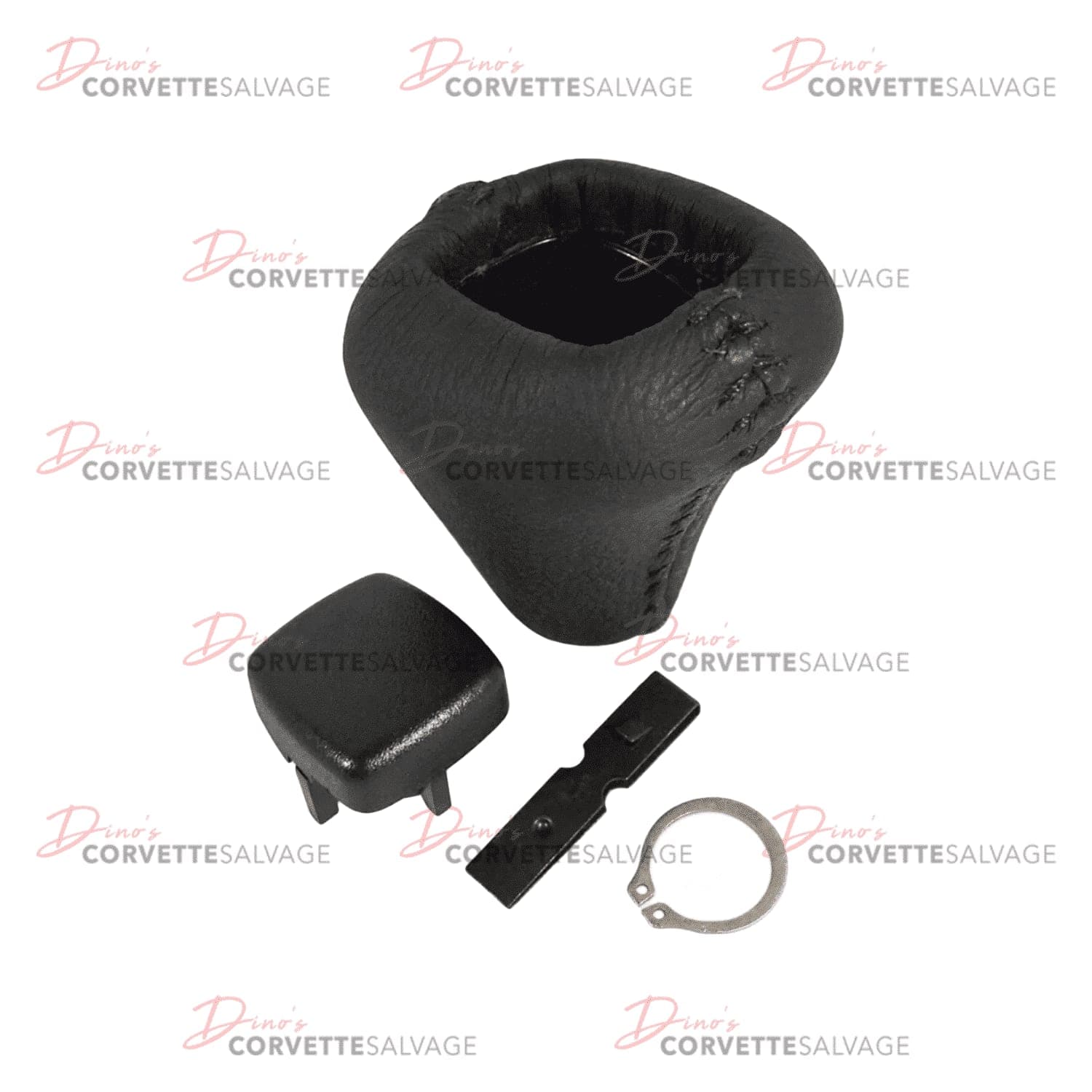 C4 New Automatic Shift Knob Kit with Button & Retainer 1984-1996