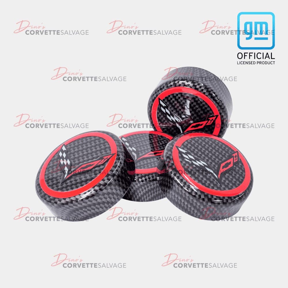 C7 New Hydro Carbon Fiber Cap Cover Set 2014-2019
