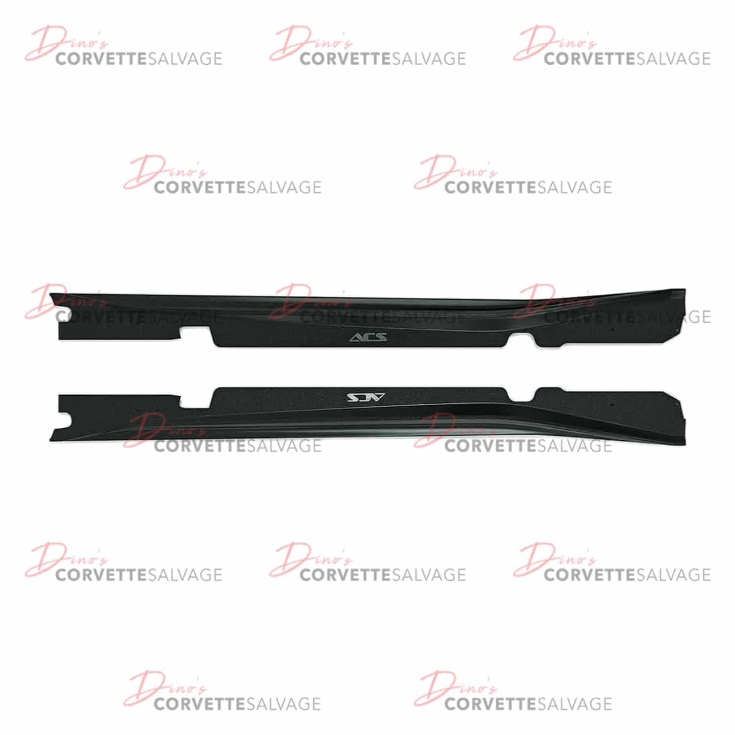 C7 New Base Stingray Carbon Flash Metallic Zero1 Rocker Panel Set 2014-2019