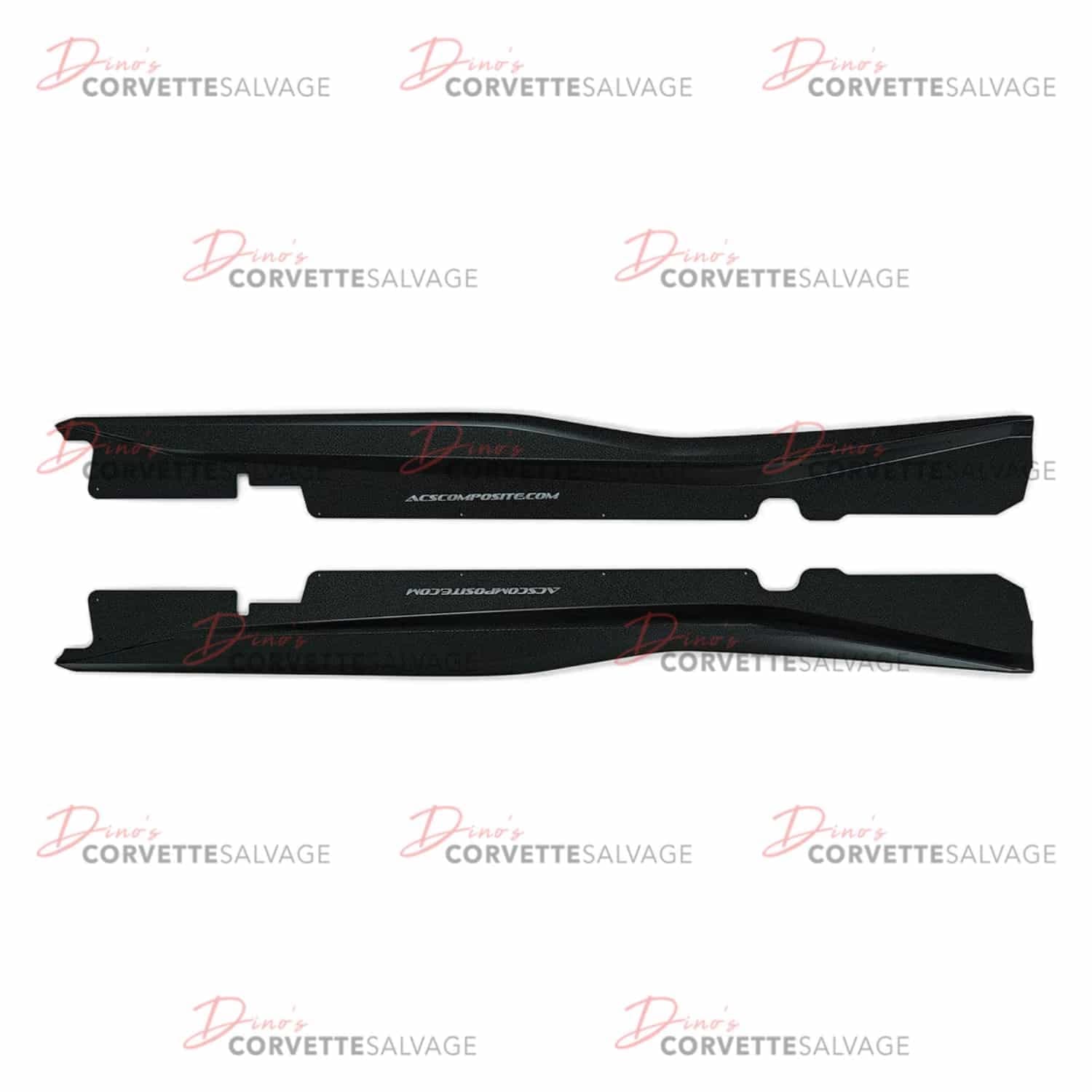 C7 New Carbon Flash Metallic Zero7 Side Rocker Set 2014-2019