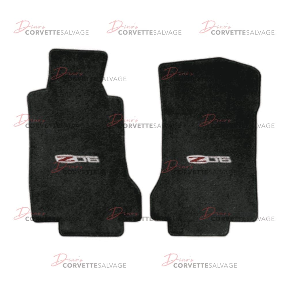 C6 New Lloyd Ultimat Floor Mat Set with Z06 505HP Emblem 2006-Early 2007