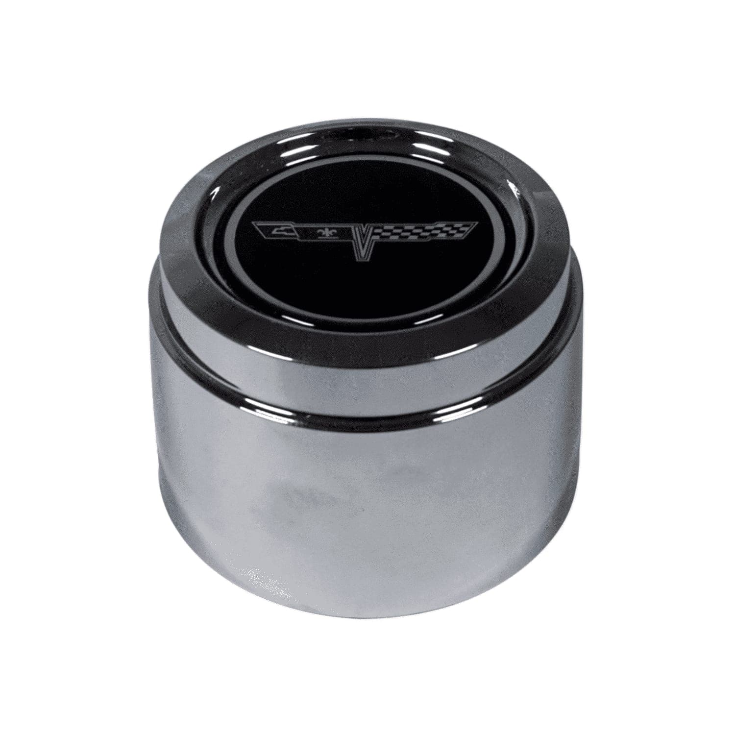 C3 New Aluminum Wheel Center Cap with Emblem (Plastic) 1980-1981