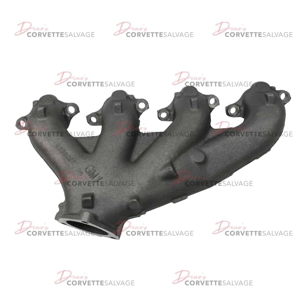 C2-C3 New Passenger-Side 427/454 Exhaust Manifold without A.I.R. Holes 1966-1974