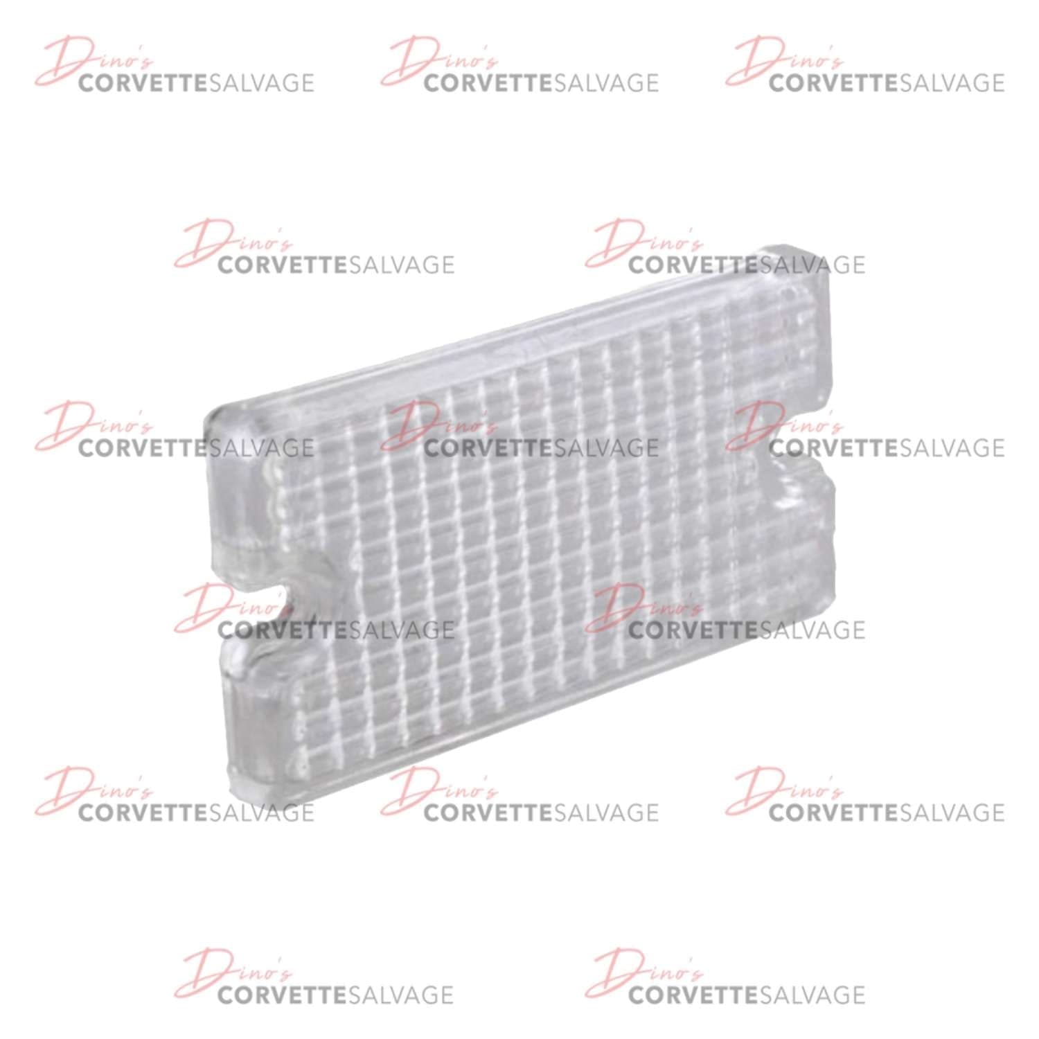 C4 Used Under Hood Light Glass Lens 1984-1996
