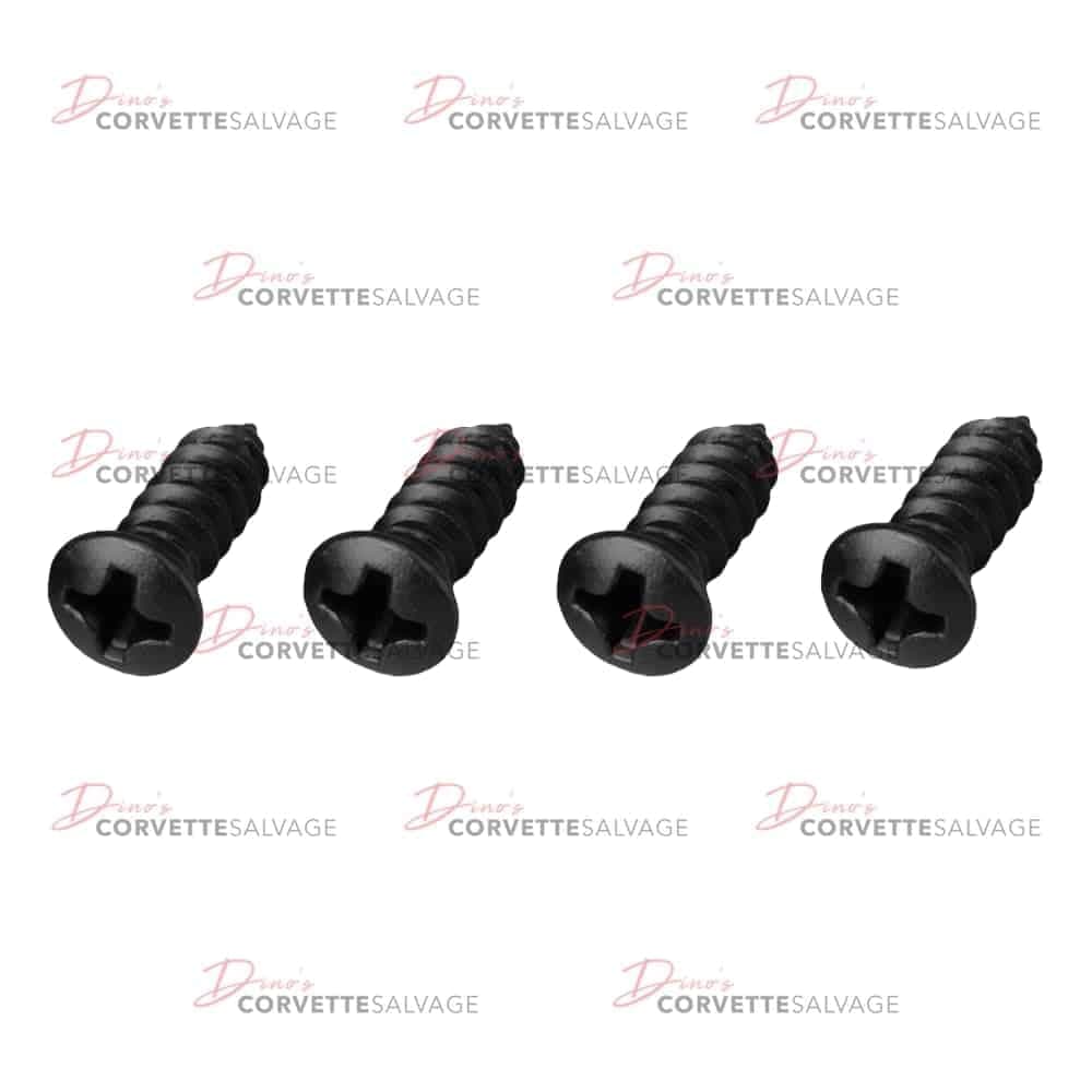 C3 New Shifter Boot 4-Piece Screw Set 1968-1976