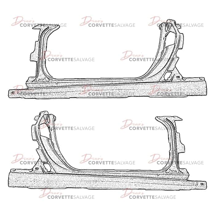 C6 Used Rocker Panel 2005-2013