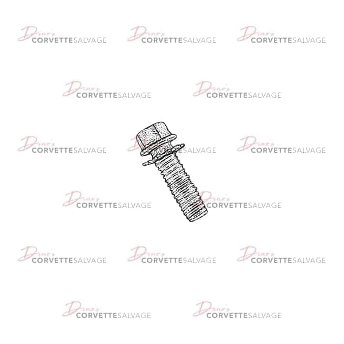 C4 Used Exhaust Gas Recirculation (EGR) Valve Bolt 1985-1991