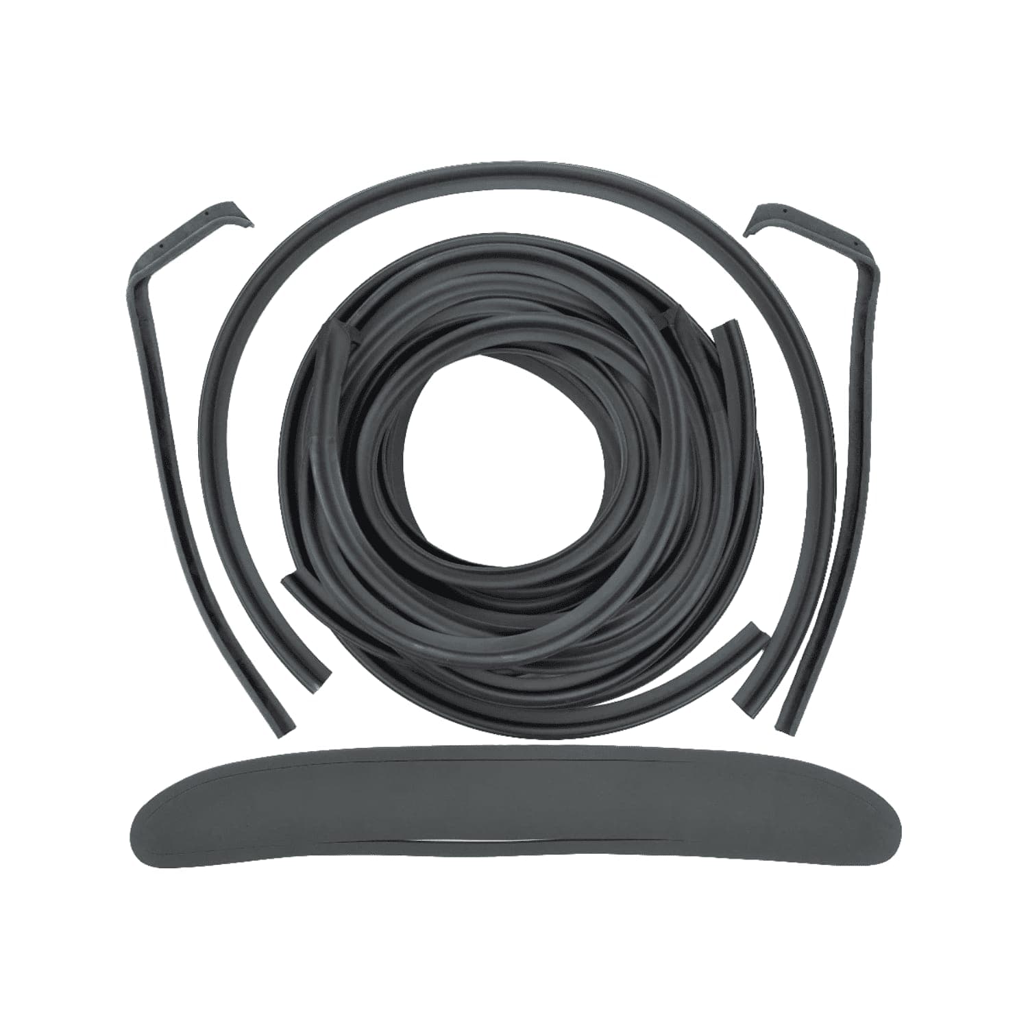 C1 New 8-Piece Door & Body Weatherstrip Kit 1958