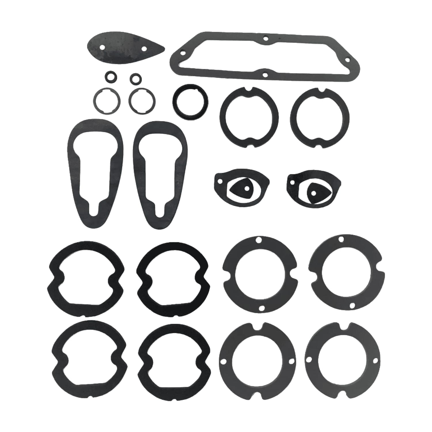 C2 New 21-Piece Body Seal Kit 1965-1966